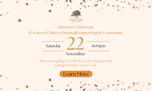 Join us to Celebreate 15 Years of Oaktree Financial supporting its Community
