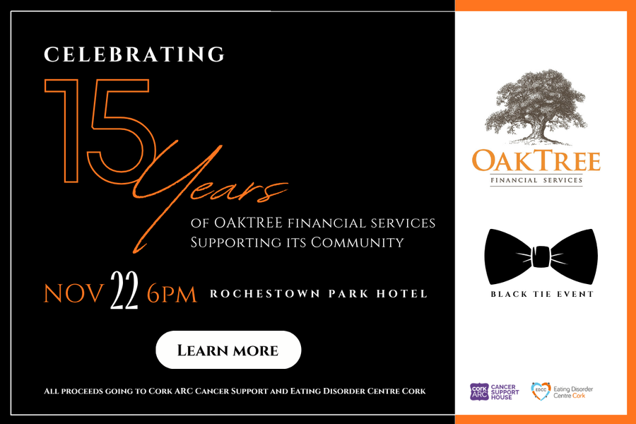 OakTree Gala Webpage Pop Up